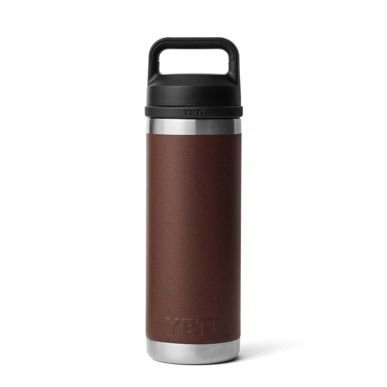 YETI Rambler 18oz Bottle Chug Wetlands Brown - The Sporting Lodge