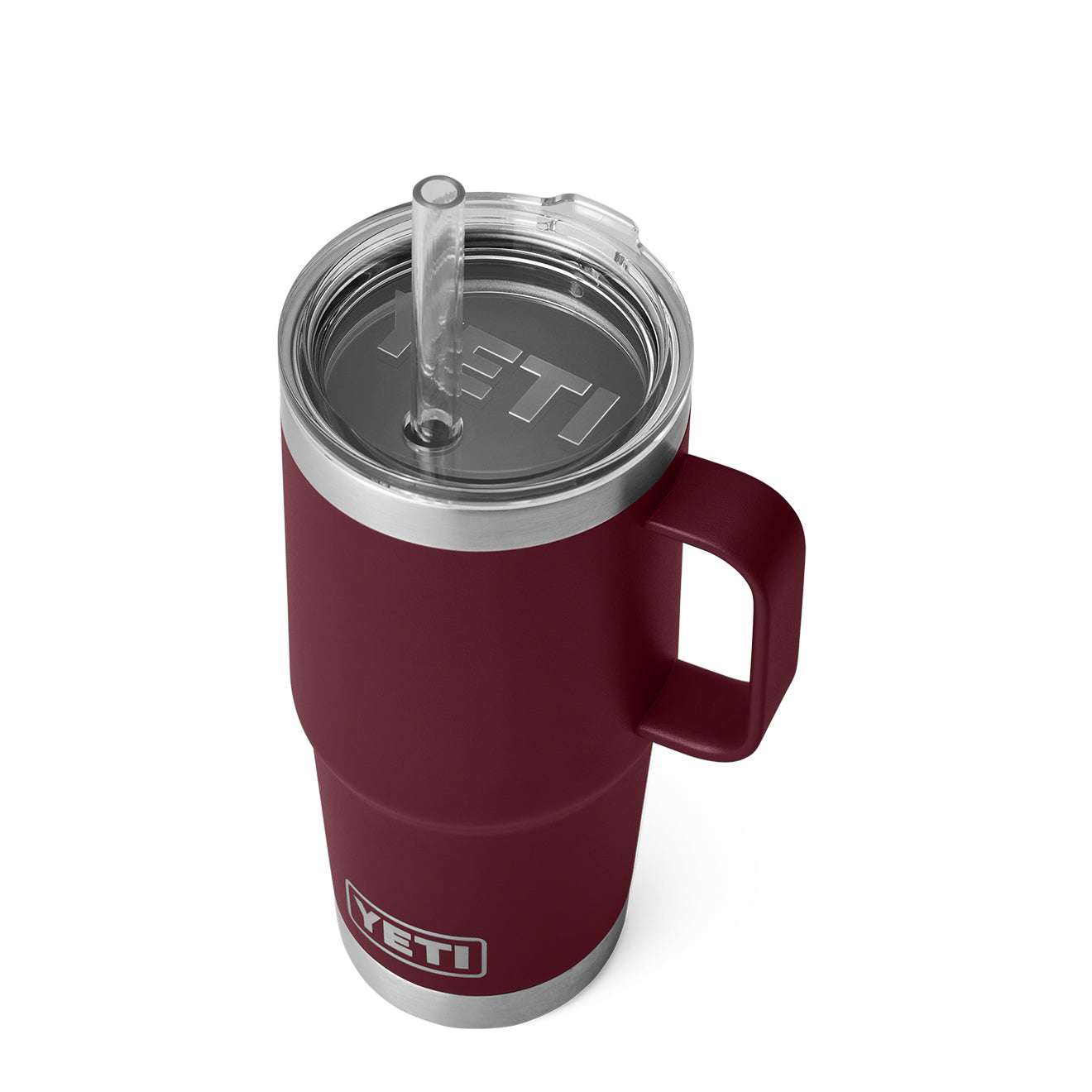 YETI Rambler 25oz Straw Mug Wild Vine Red - The Sporting Lodge