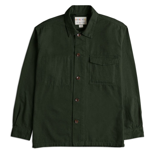 Uskees 3003 Buttoned Work Shirt Vine Green - The Sporting Lodge