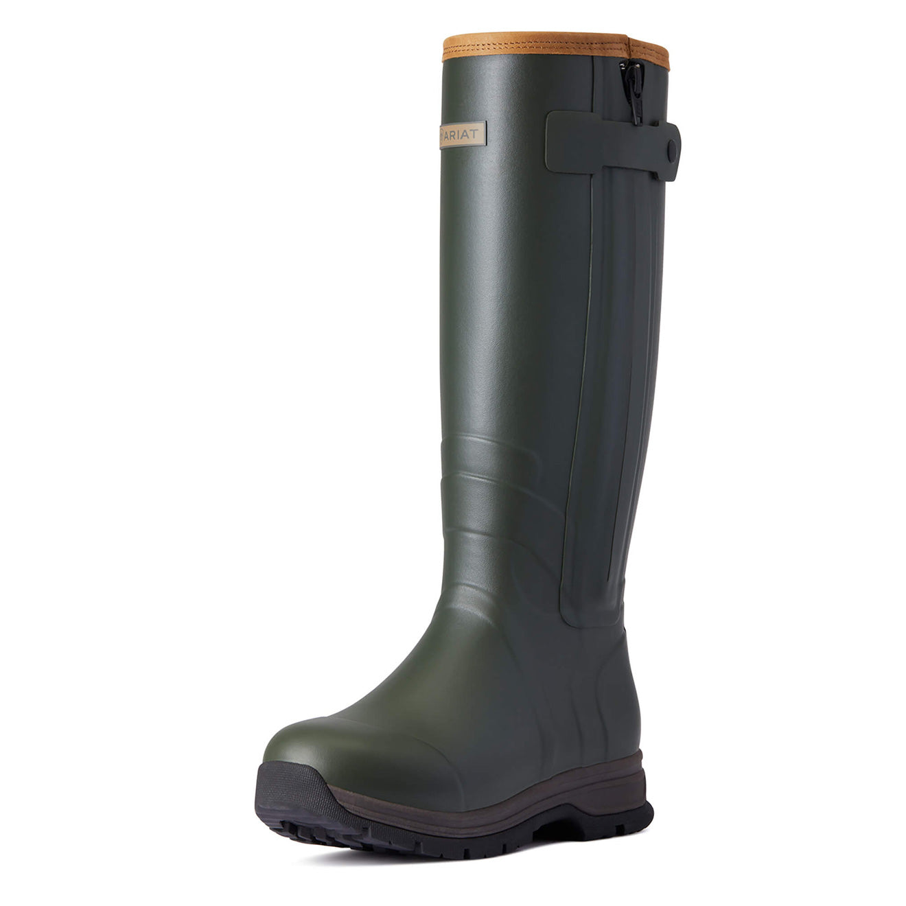 Ariat Womens Burford Insulated Zip Wellington Olive-4