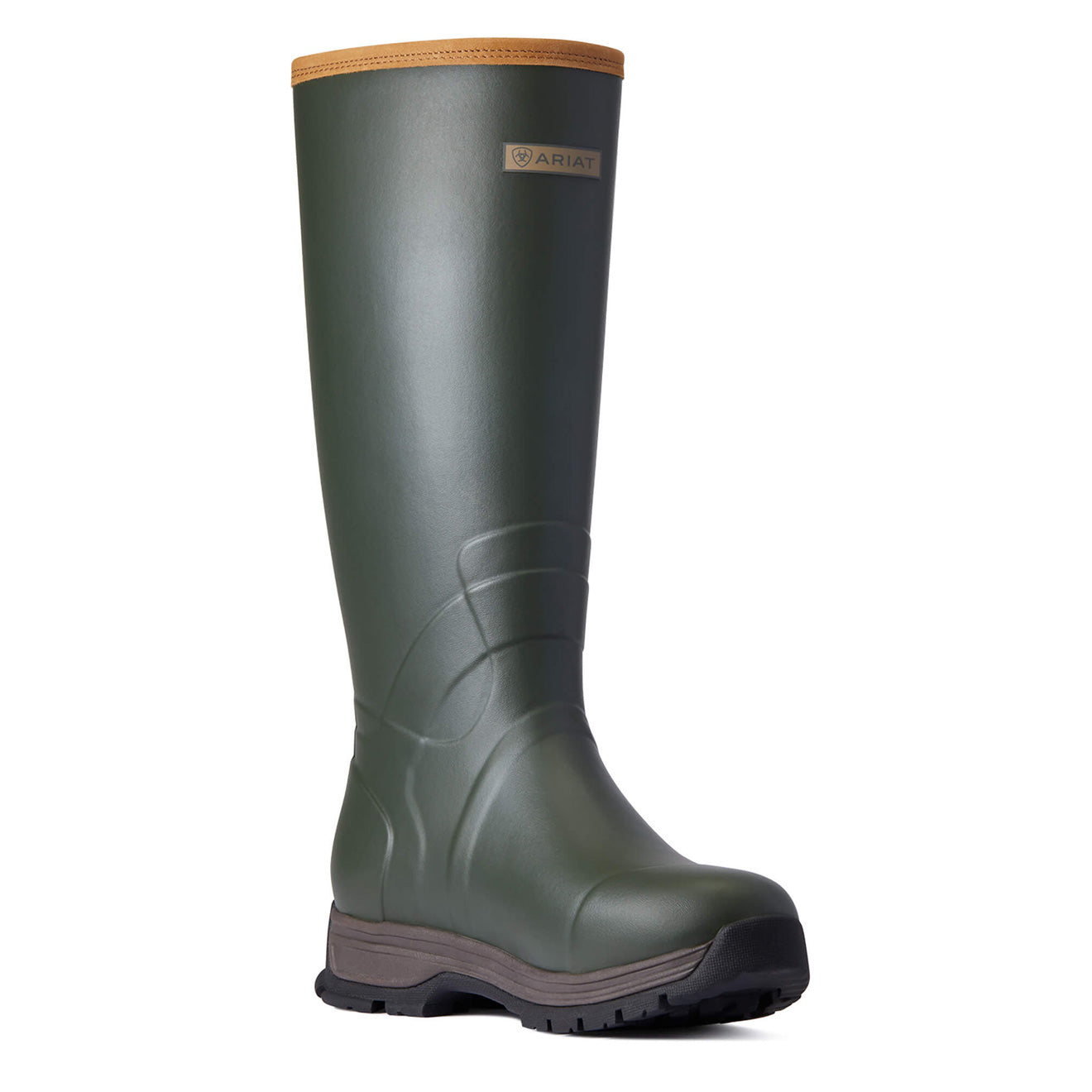 Ariat Womens Burford Insulated Zip Wellington Olive-2