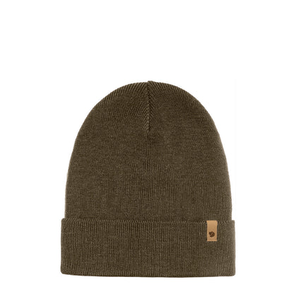 Fjallraven Classic Knit Hat Dark Olive - The Sporting Lodge