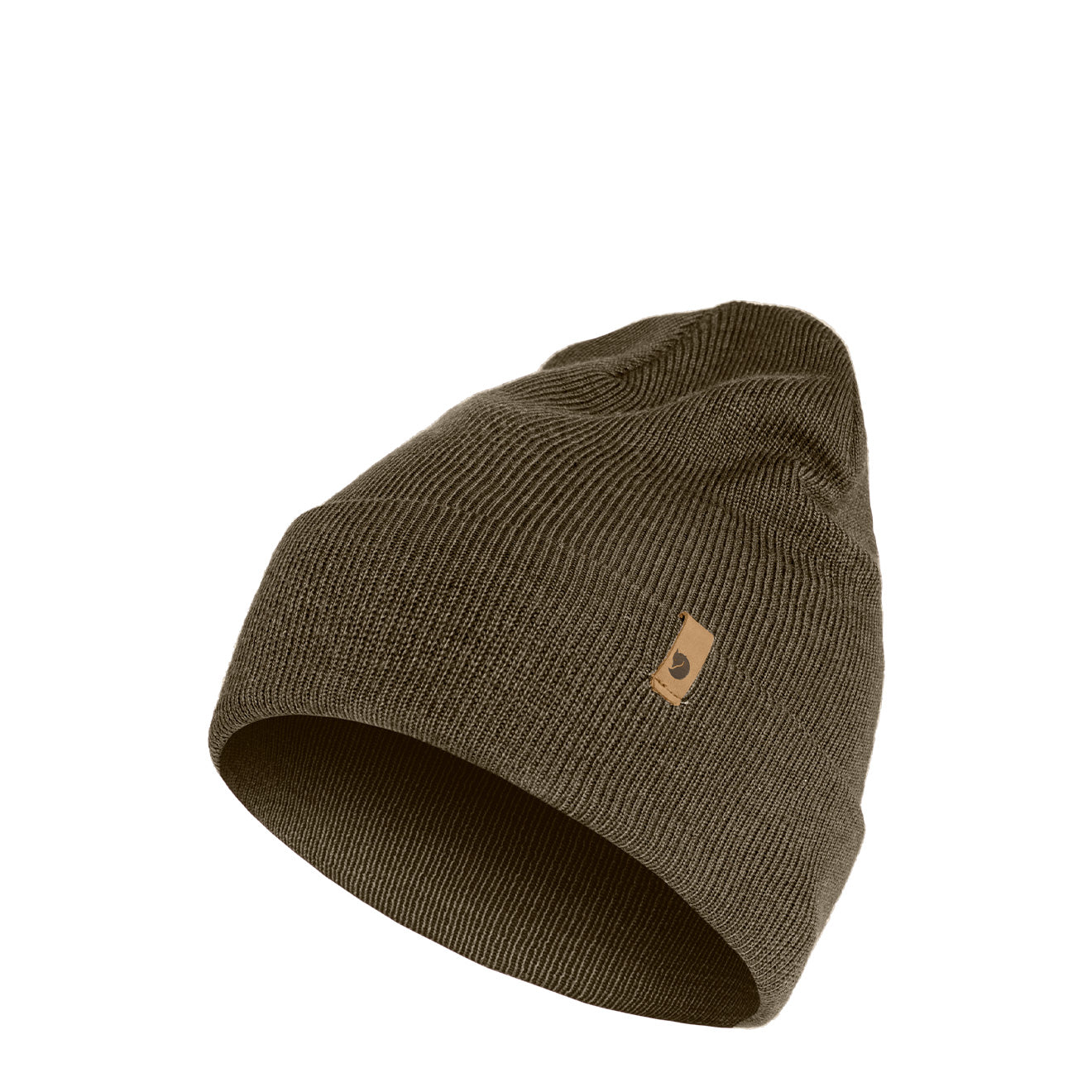 Fjallraven Classic Knit Hat Dark Olive - The Sporting Lodge