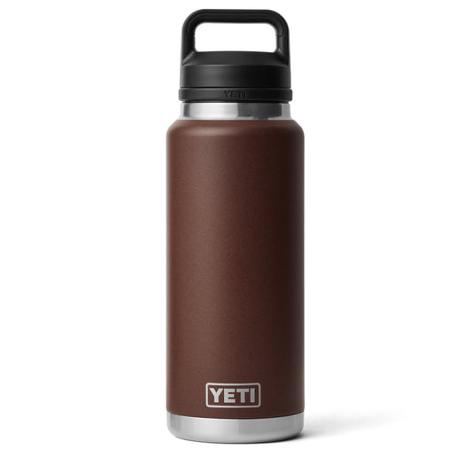 YETI Rambler 36oz Bottle Chug Wetlands Brown - The Sporting Lodge