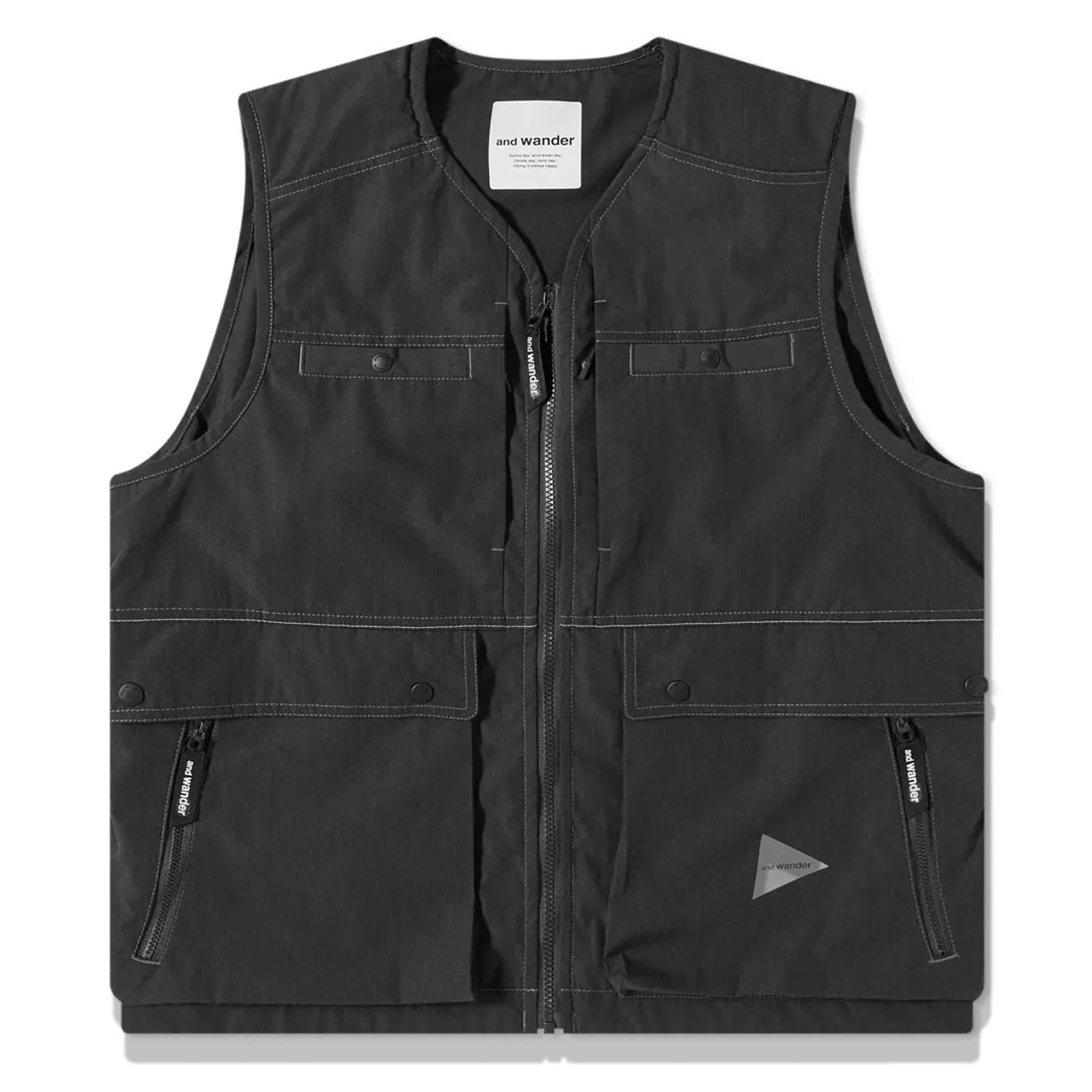 And Wander Kevlar Vest Charcoal - The Sporting Lodge