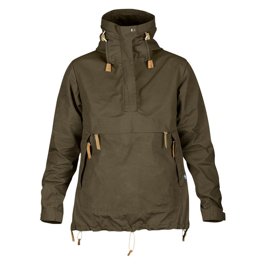 Fjallraven Womens Anorak No. 8 Dark Olive - The Sporting Lodge