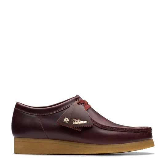 Clarks Originals Wallabee Deep Red Leather - The Sporting Lodge