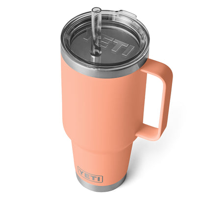 YETI Rambler 42oz Straw Mug Lowcountry Peach