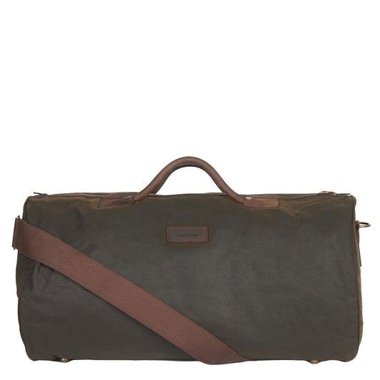 Barbour Wax Holdall Olive - The Sporting Lodge