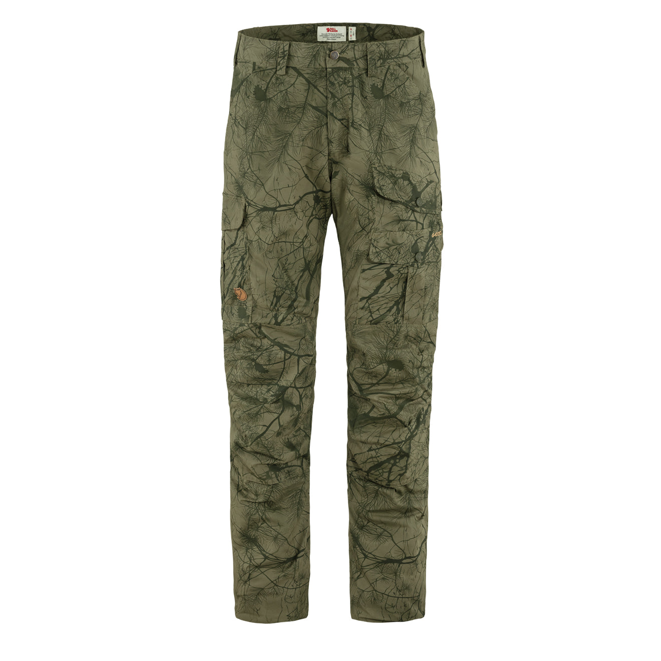 Fjallraven Barents Pro Hydratic Trousers Green Camo Deep Forest