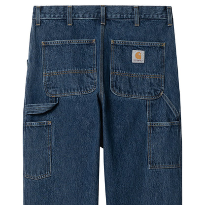 Carhartt WIP Single Knee Pant Blue Stone Washed - The Sporting Lodge