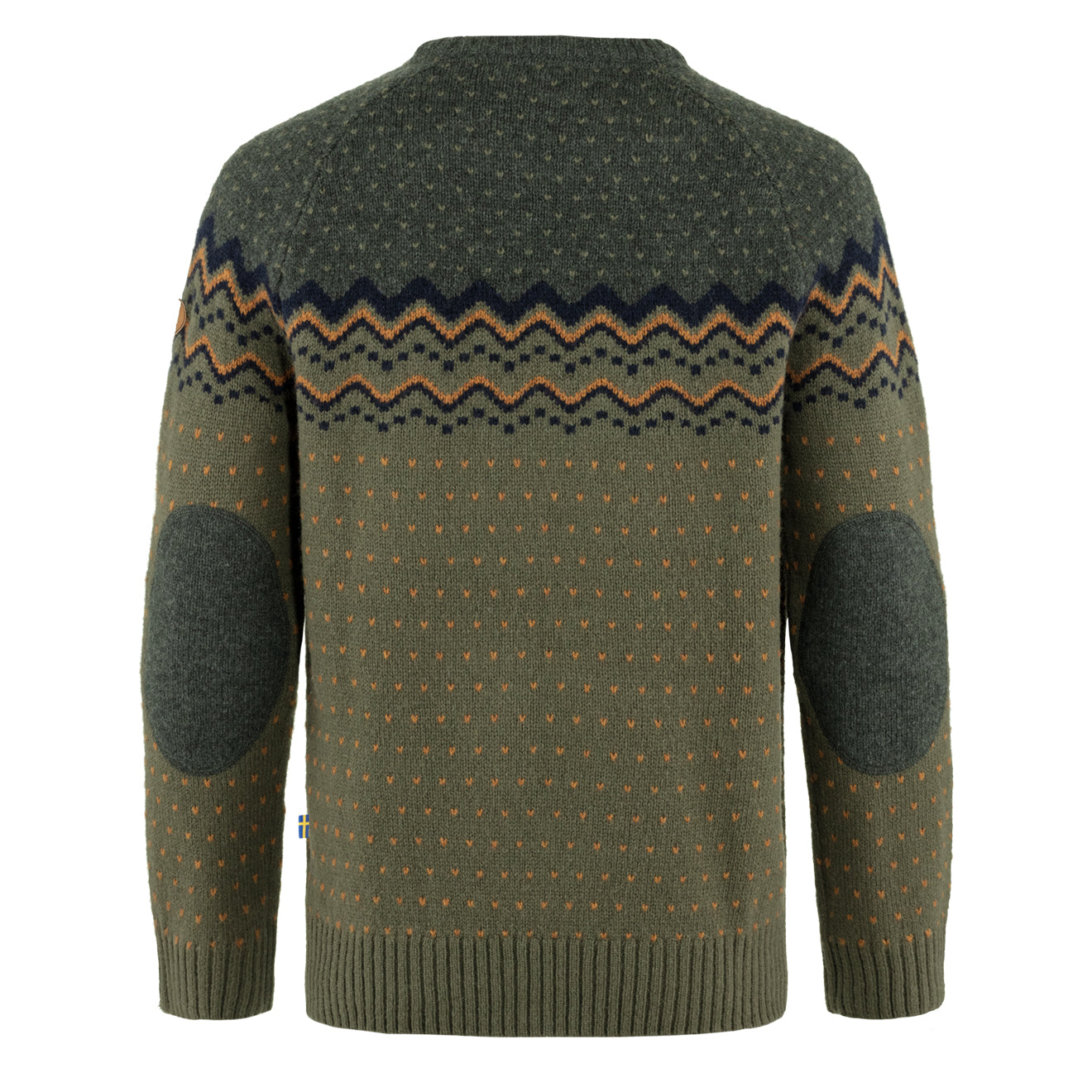 Fjallraven Ovik Knit Sweater Laurel Green Deep Forest