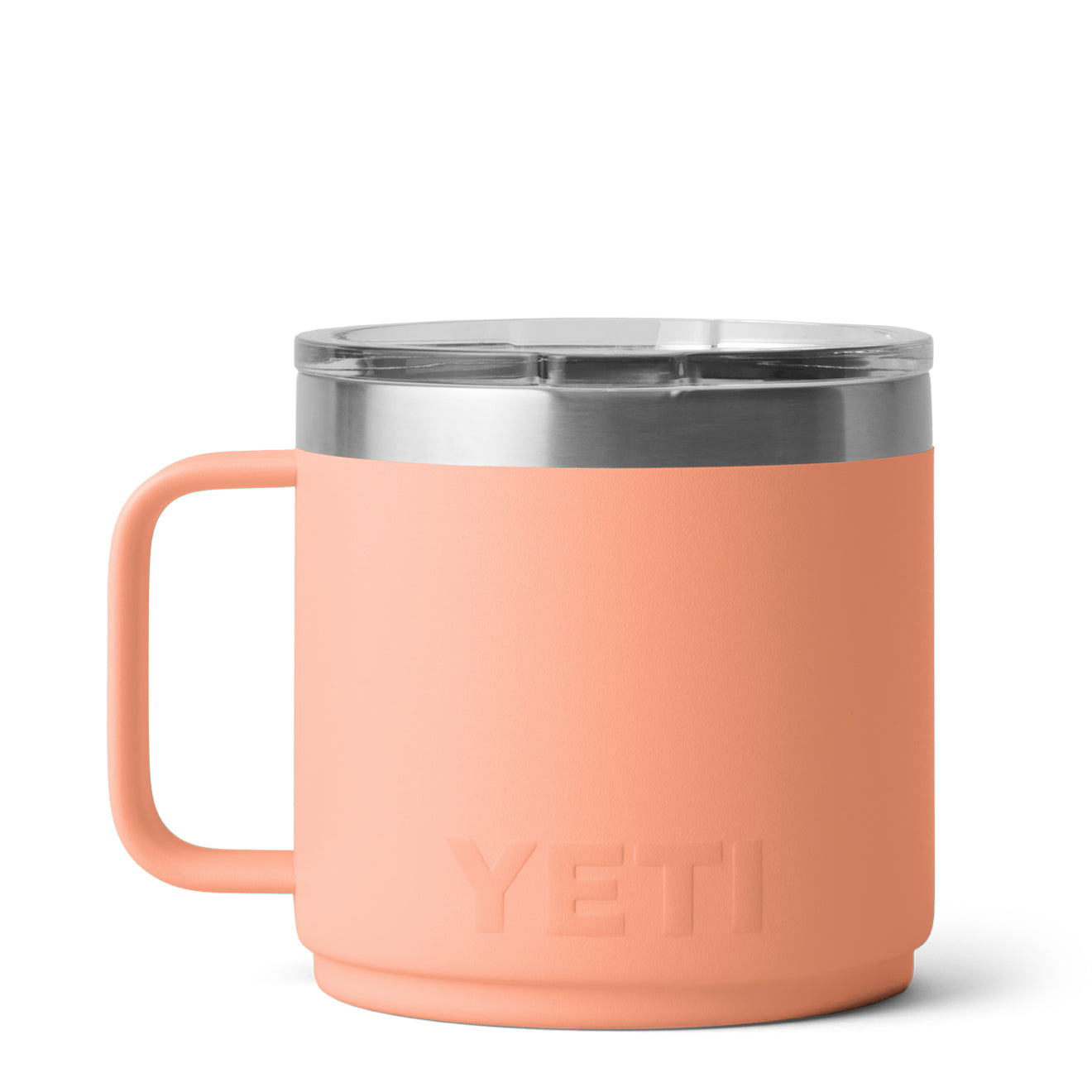 YETI Rambler 14oz Stackable Mug MS Lowcountry Peach - The Sporting Lodge