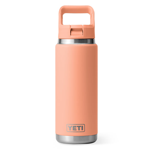 YETI Rambler 26oz Straw Bottle Lowcountry Peach - The Sporting Lodge