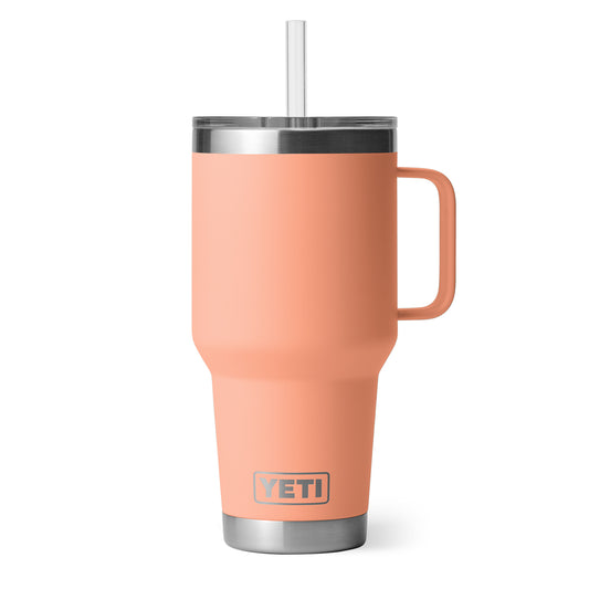 YETI Rambler 35oz Straw Mug Lowcountry Peach - The Sporting Lodge