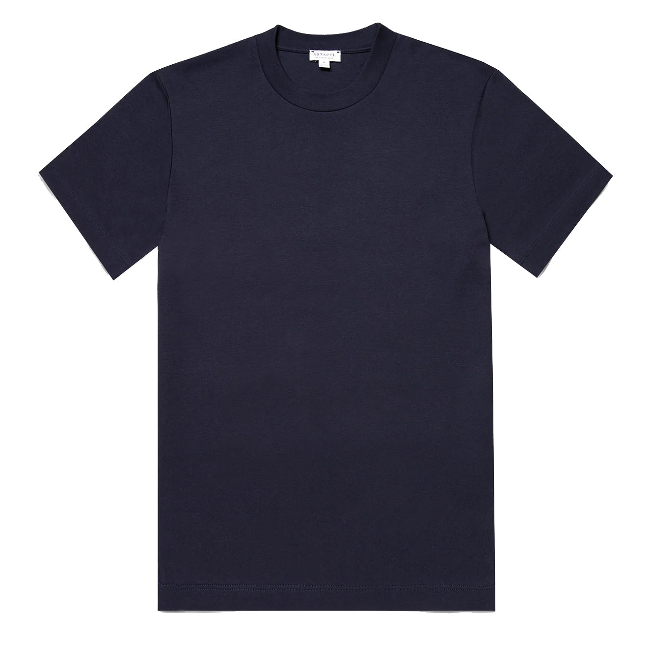 Sunspel Relaxed Fit Heavyweight T‑Shirt Navy - The Sporting Lodge