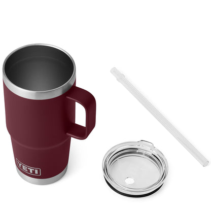 YETI Rambler 25oz Straw Mug Wild Vine Red - The Sporting Lodge