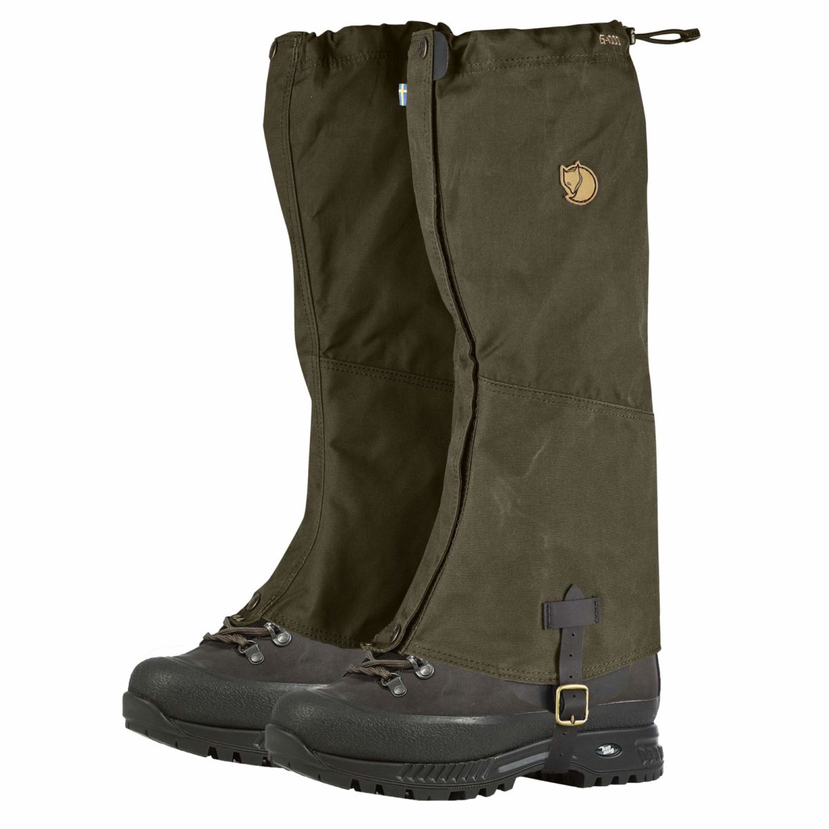 Fjallraven Singi Gaiters Dark Olive - The Sporting Lodge