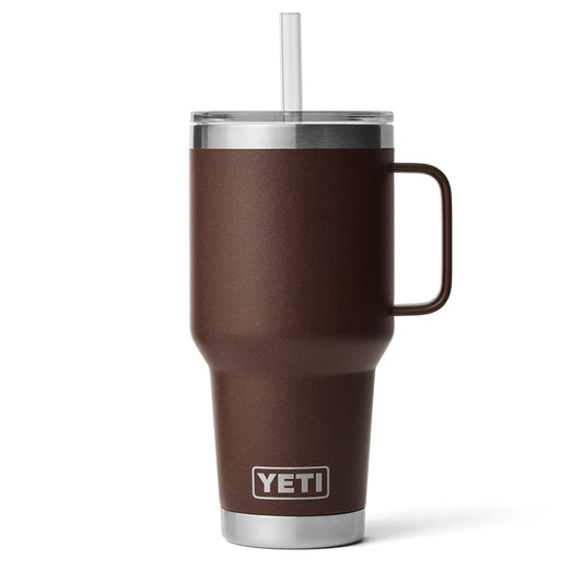 YETI Rambler 35oz Straw Mug Wetlands Brown - The Sporting Lodge