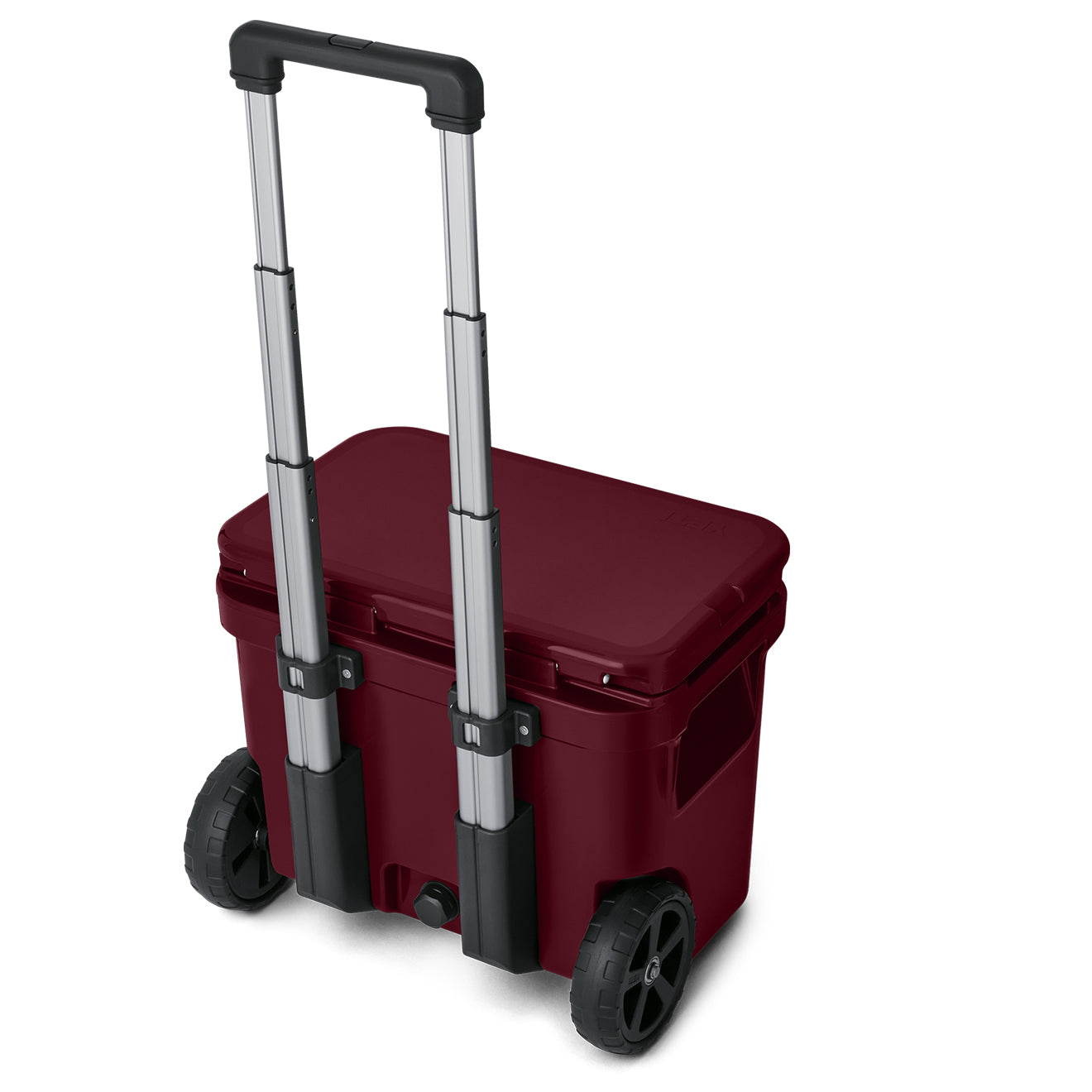 YETI Roadie 32 Wheeled Cool Box Wild Vine Red - The Sporting Lodge