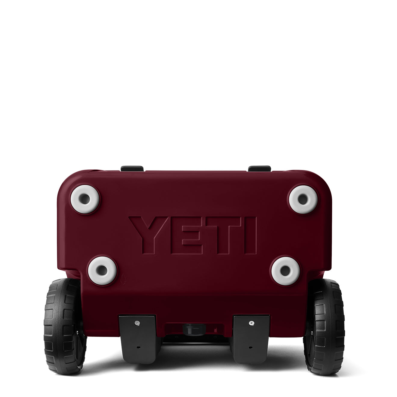 YETI Roadie 32 Wheeled Cool Box Wild Vine Red - The Sporting Lodge