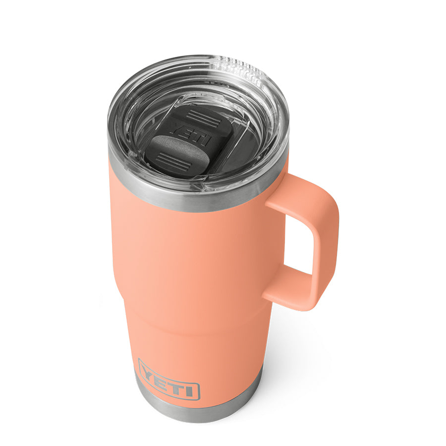 YETI Rambler 20oz Travel Mug Lowcountry Peach - The Sporting Lodge