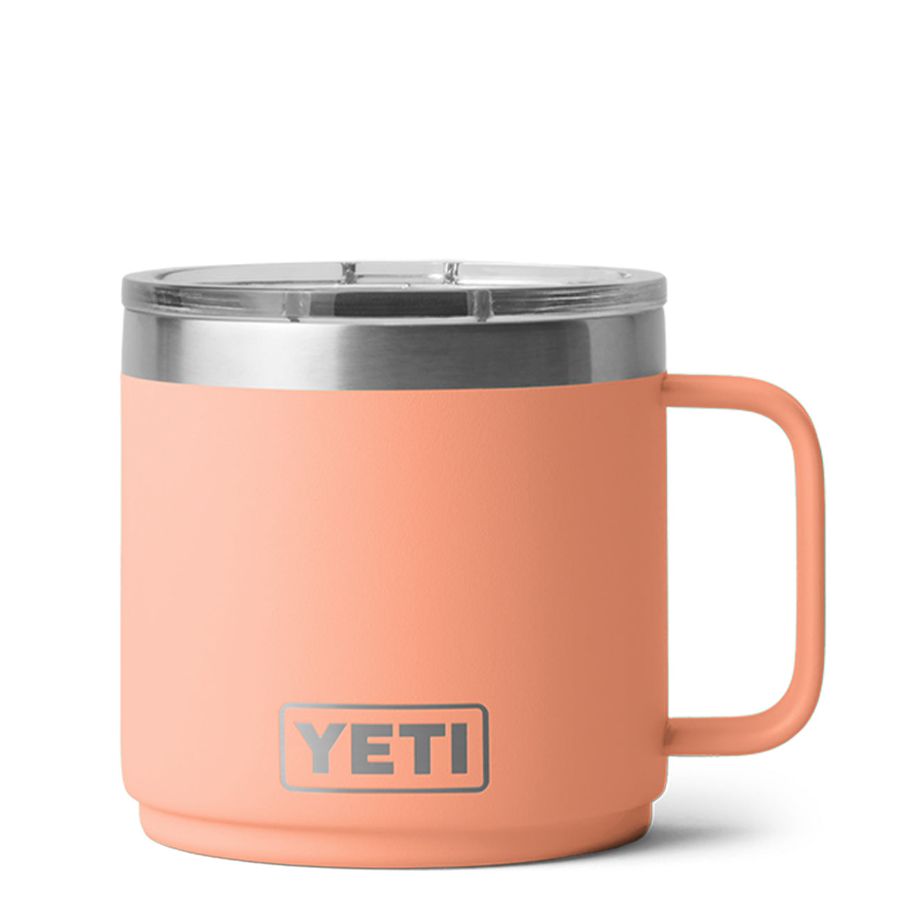 YETI Rambler 14oz Stackable Mug MS Lowcountry Peach - The Sporting Lodge