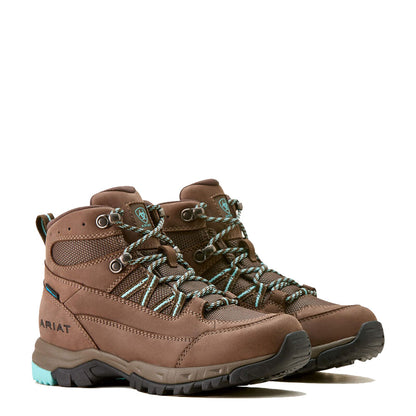 Ariat Womens Skyline Summit H2O Bitter Brown / Aqua