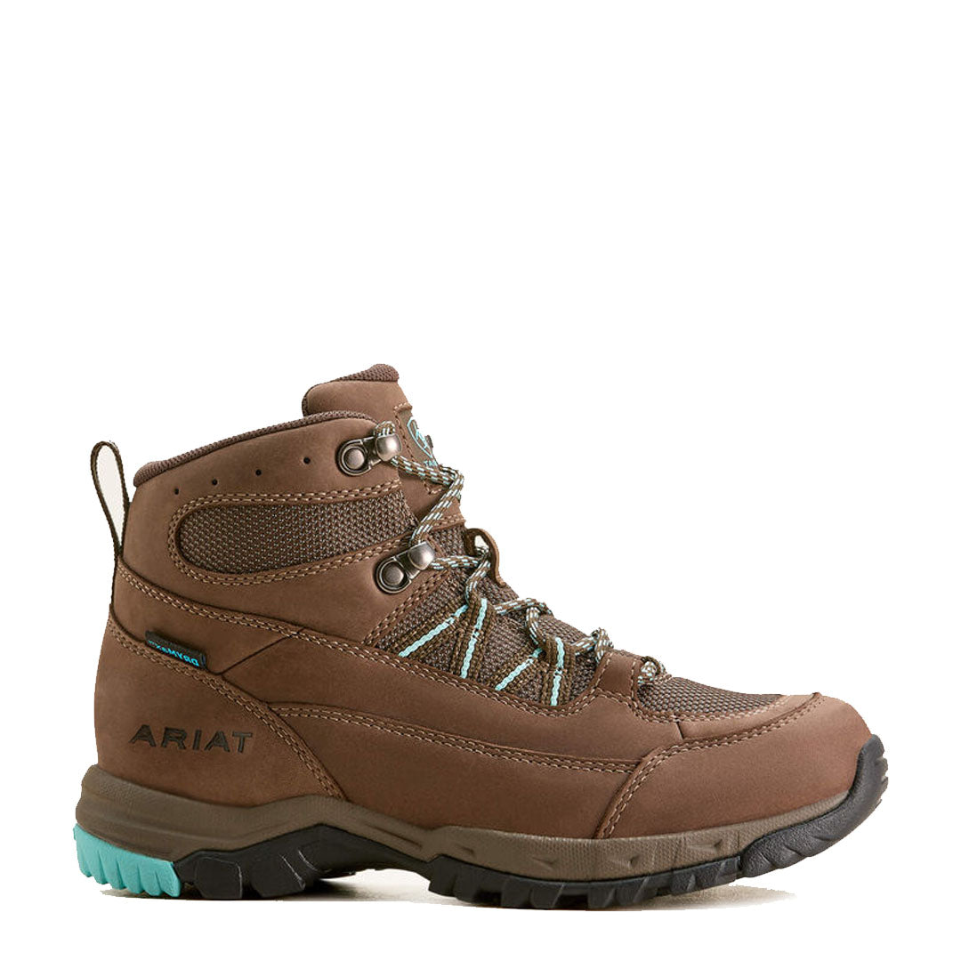 Ariat Womens Skyline Summit H2O Bitter Brown / Aqua