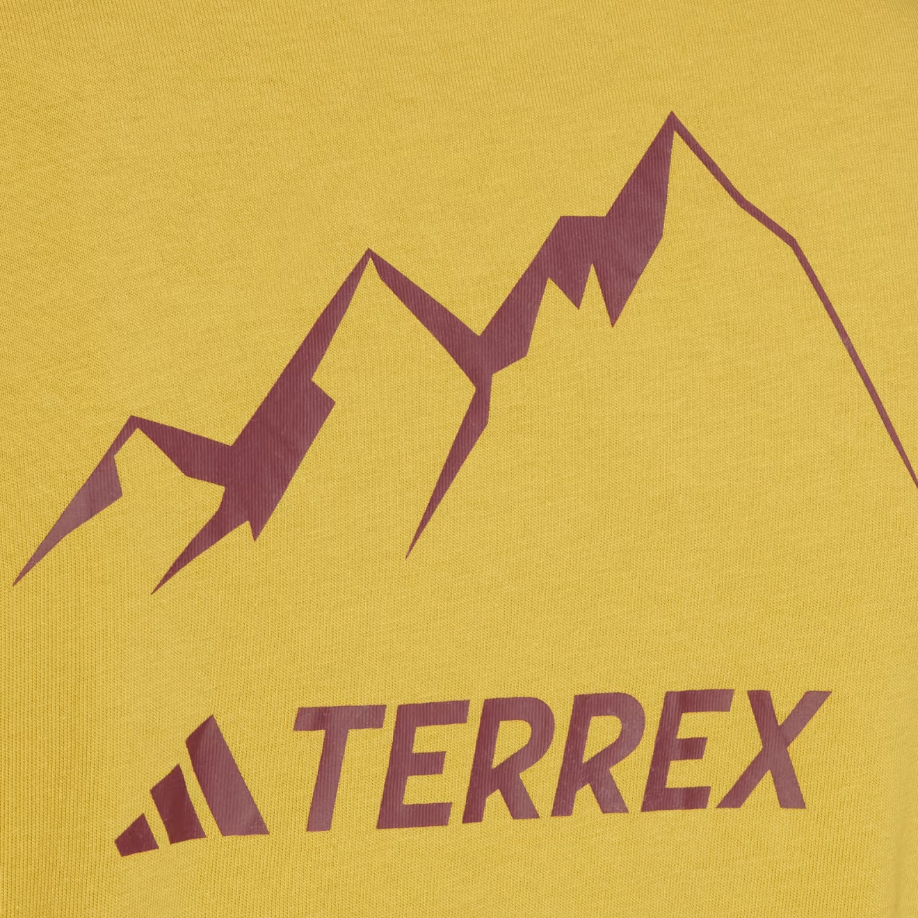 Adidas TERREX Terrex Mountain 2.0 Tee Preloved Yellow-2