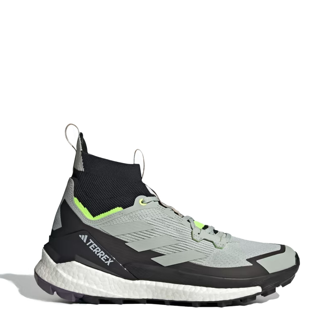 Adidas Terrex Free Hiker 2.0 Hiking Shoes Wonder Silver Wonder Silver Lucid Lemon The Sporting Lodge