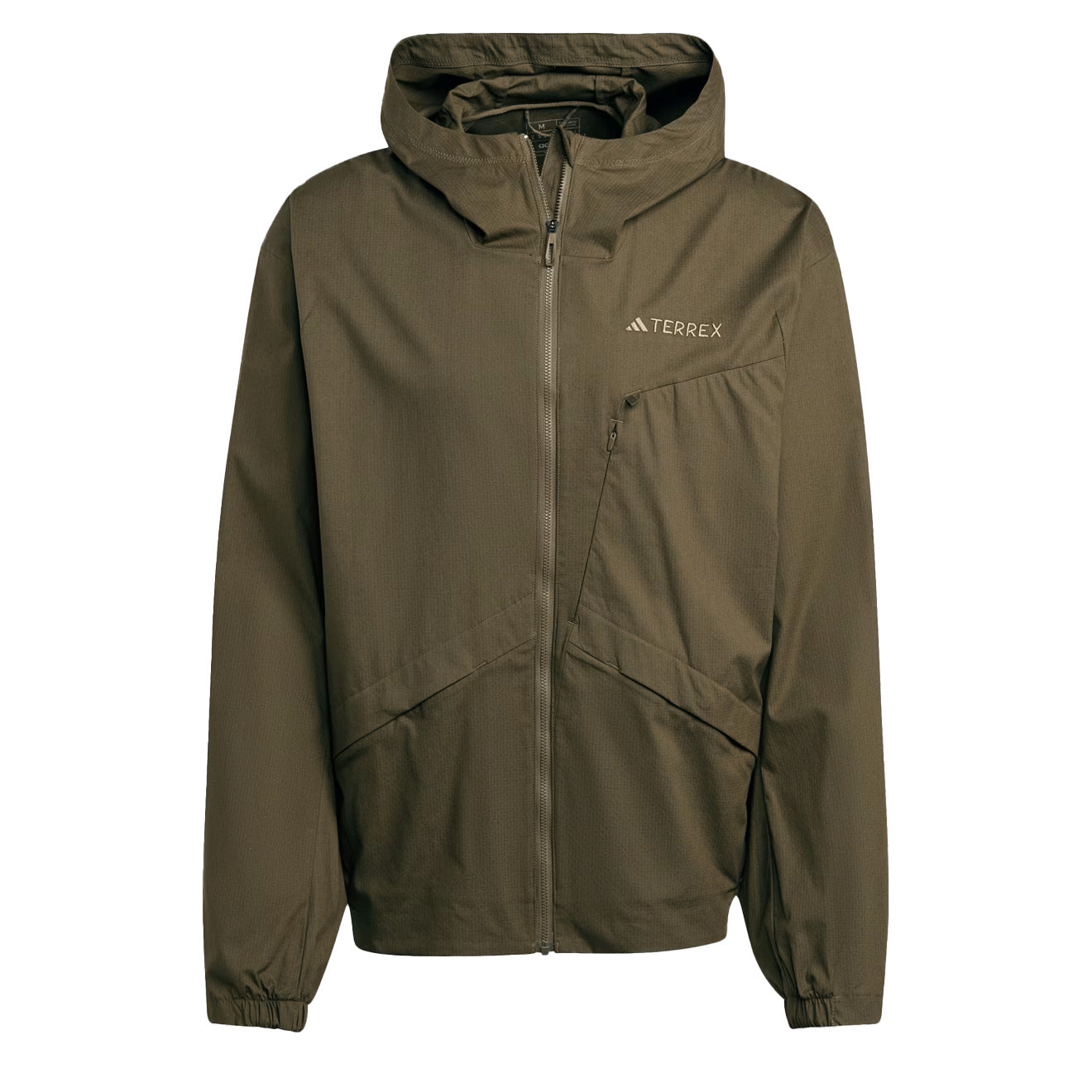 Adidas Terrex Xploric Wind Jacket Olive Strata The Sporting Lodge