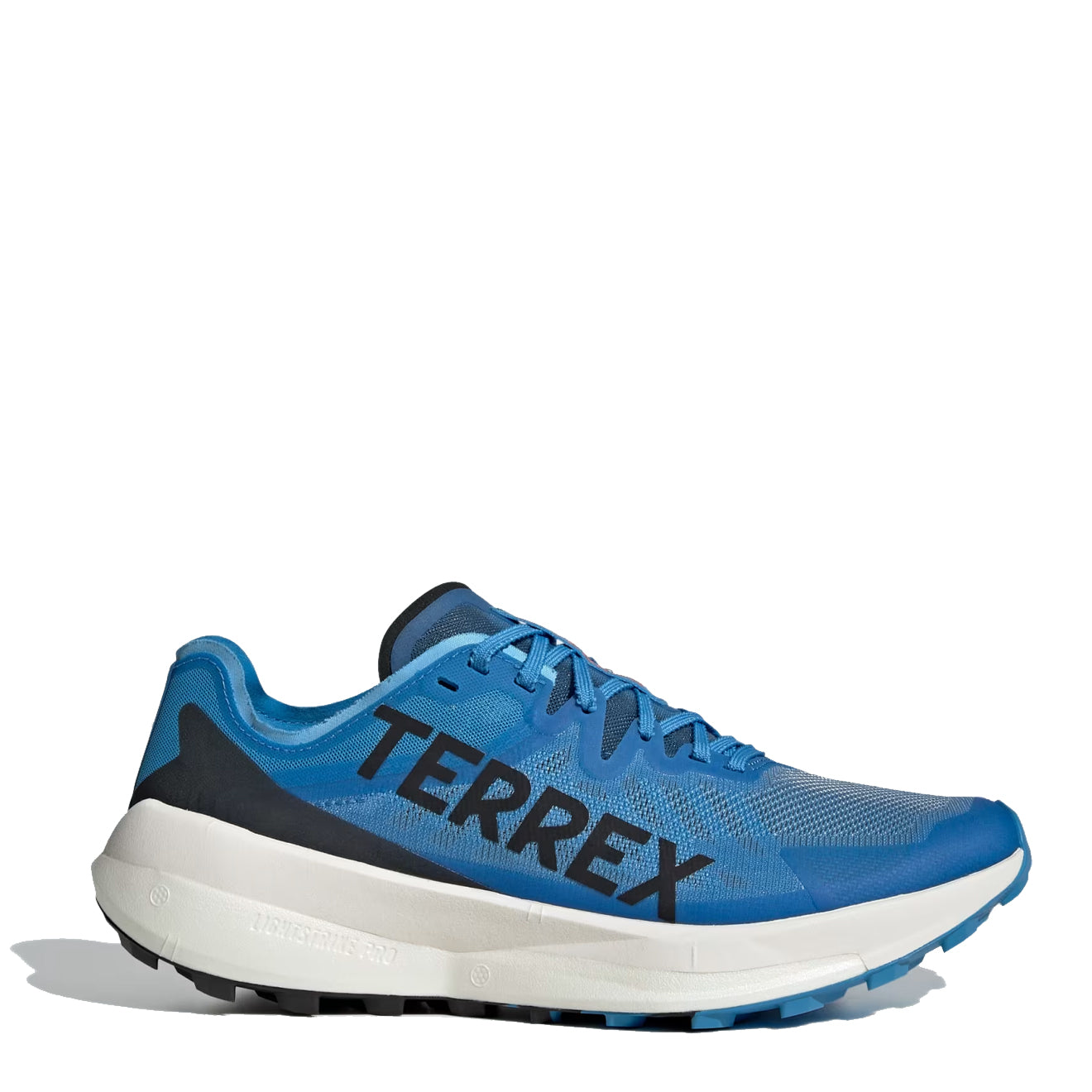 Adidas Terrex Agravic Speed Trail Running Shoes Pulse Blue / Core Black / Semi Impact Orange - The Sporting Lodge