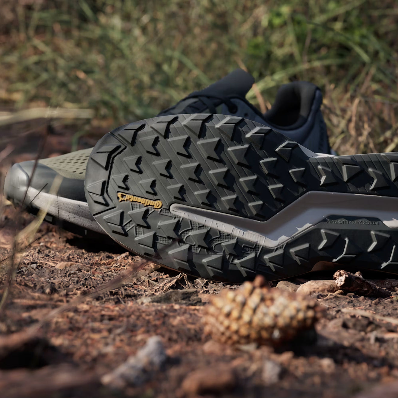 Adidas Terrex Soulstride Flow Trail Running Shoe Olive Strata / Wonder Beige / Charcoal