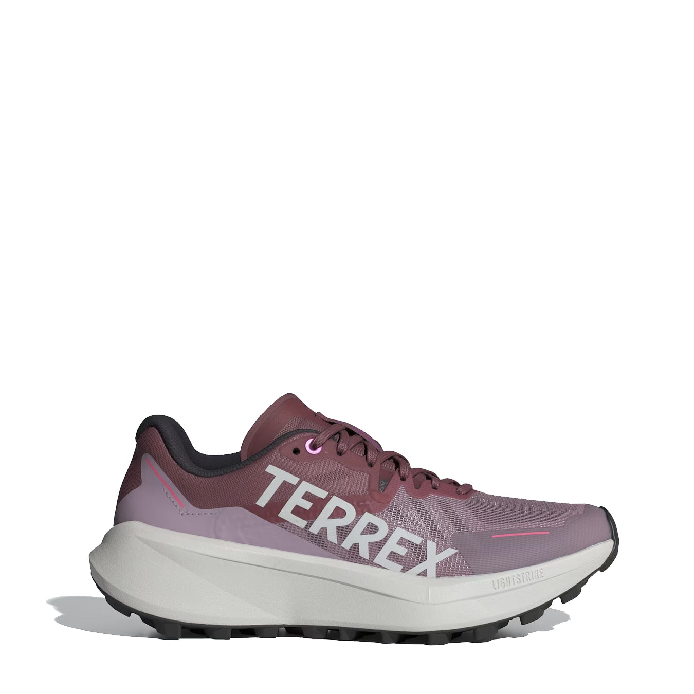 Adidas Terrex Womens Agravic 3 Trail Running Shoes Preloved Fig / Frey One / Pink Fusion - The Sporting Lodge