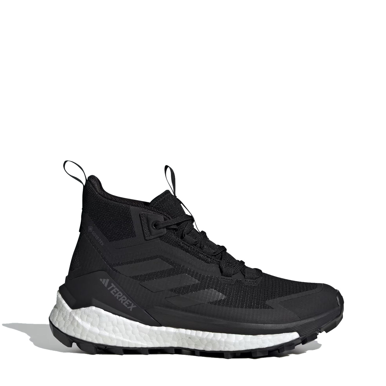 Adidas Terrex Womens Free Hiker 2 Gore-Tex Hiking Shoes Core Black / Core Black / Cloud White - The Sporting Lodge