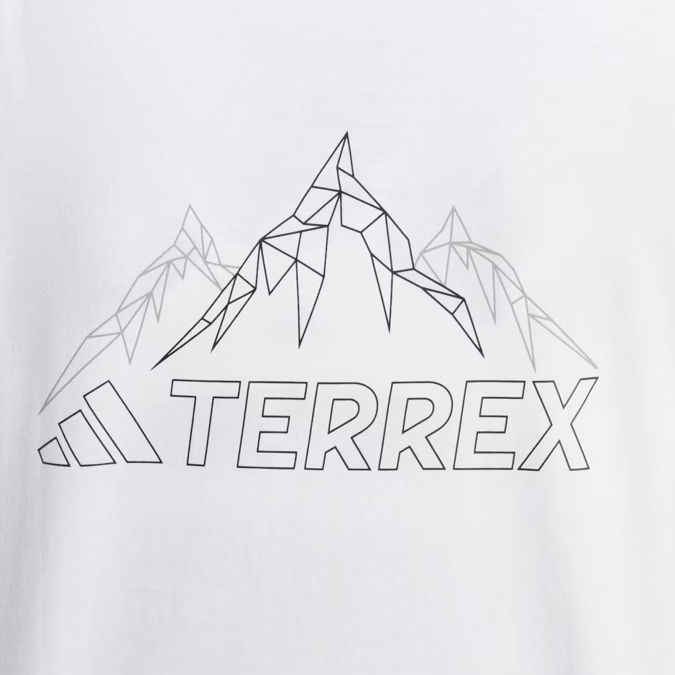 Adidas Terrex Womens Graphic T-Shirt White