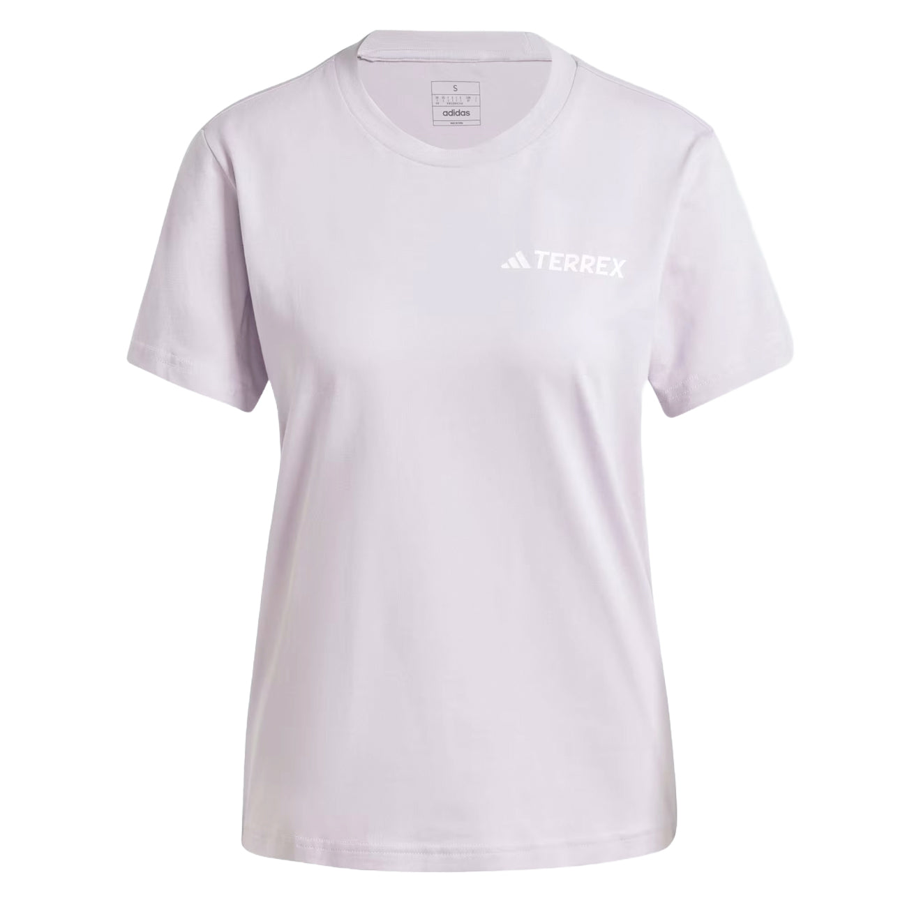 Adidas Terrex Womens Mountain Graphic T-Shirt Silver Dawn - The Sporting Lodge