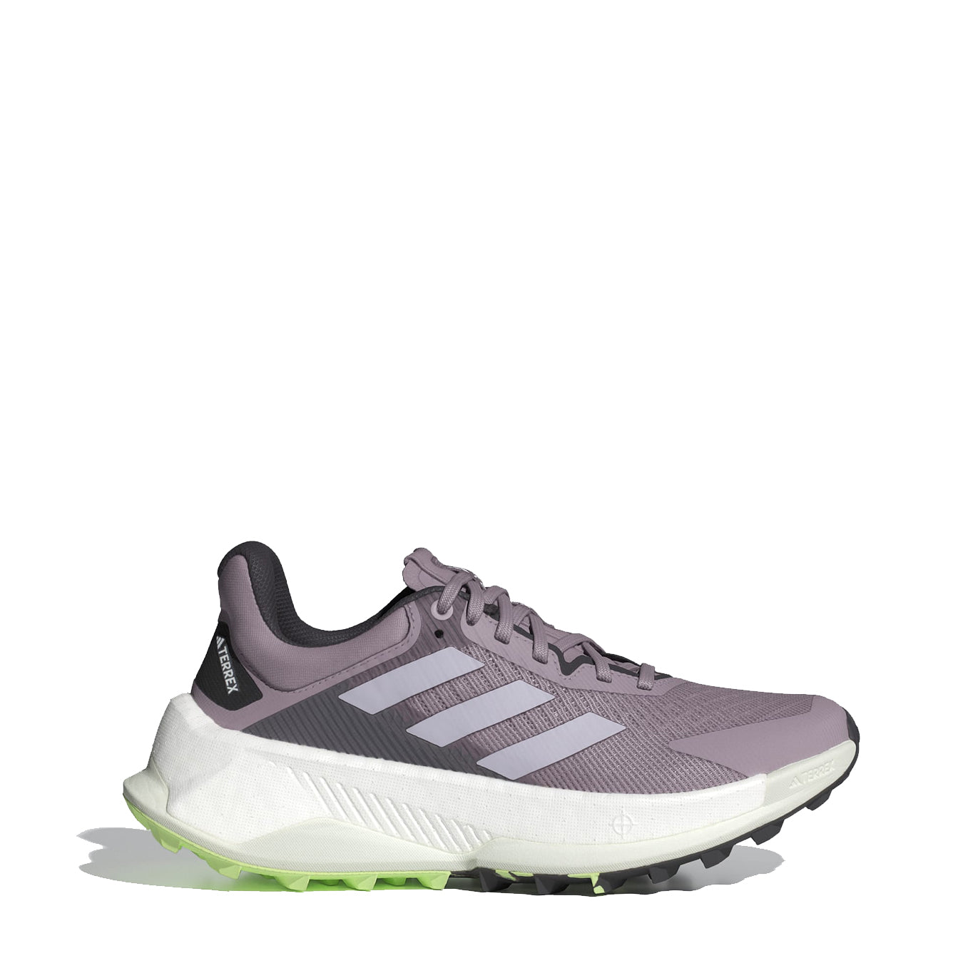 Adidas Terrex Womens Soulstride Ultra Preloved Fig/Silver Dawn/Aurora Black - The Sporting Lodge