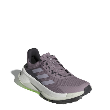 Adidas Terrex Womens Soulstride Ultra Preloved Fig/Silver Dawn/Aurora Black - The Sporting Lodge