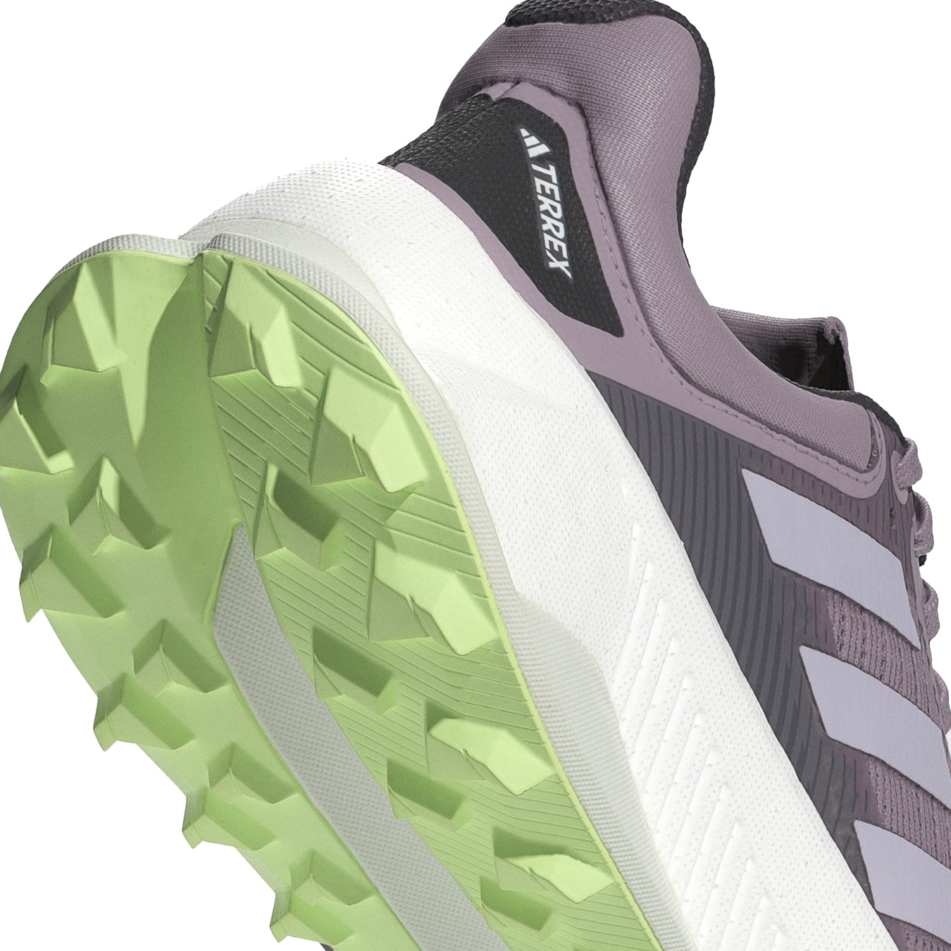 Adidas Terrex Womens Soulstride Ultra Preloved Fig/Silver Dawn/Aurora Black - The Sporting Lodge