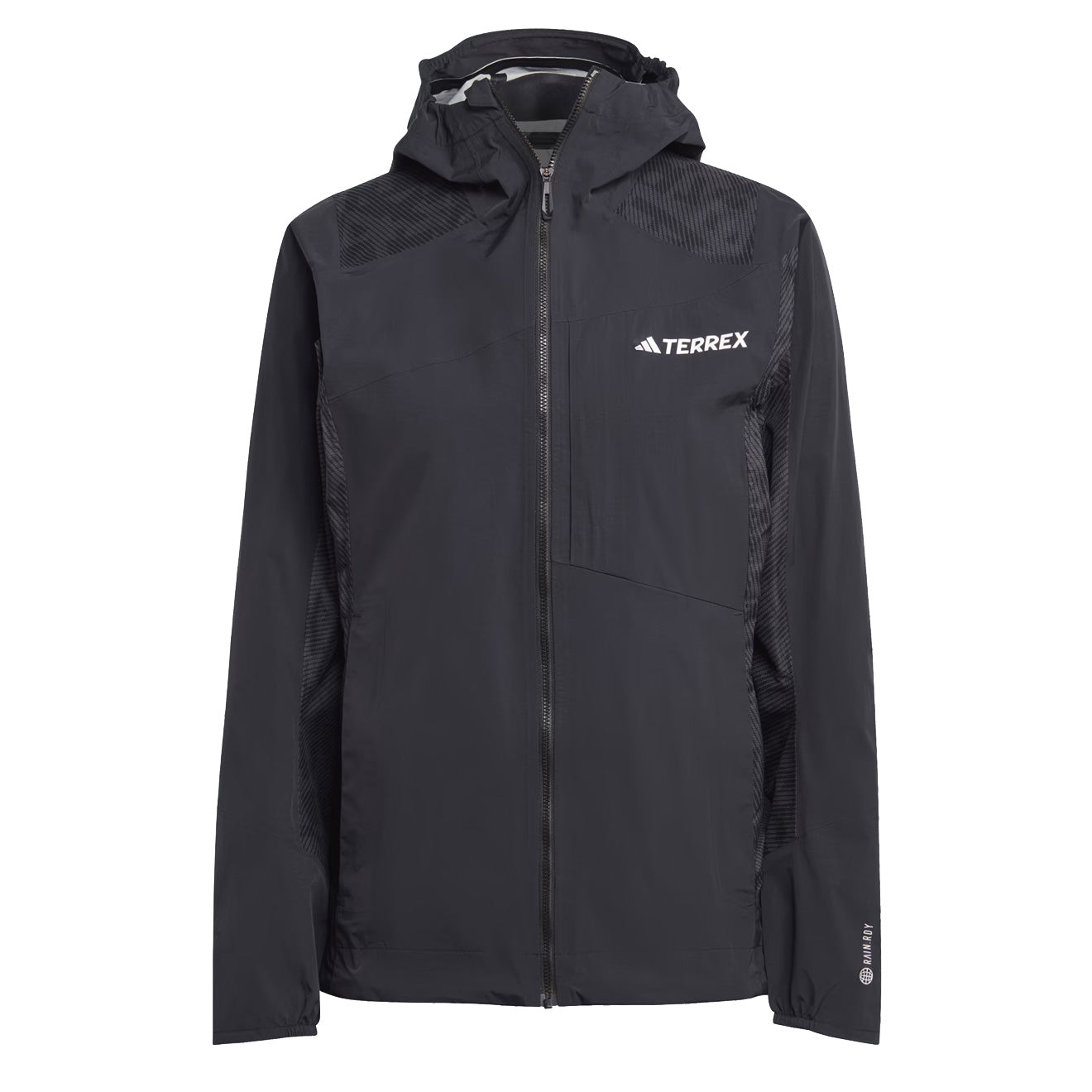 Adidas Terrex Womens Xperior Hybrid Rain.Rdy Jacket Black - The Sporting Lodge