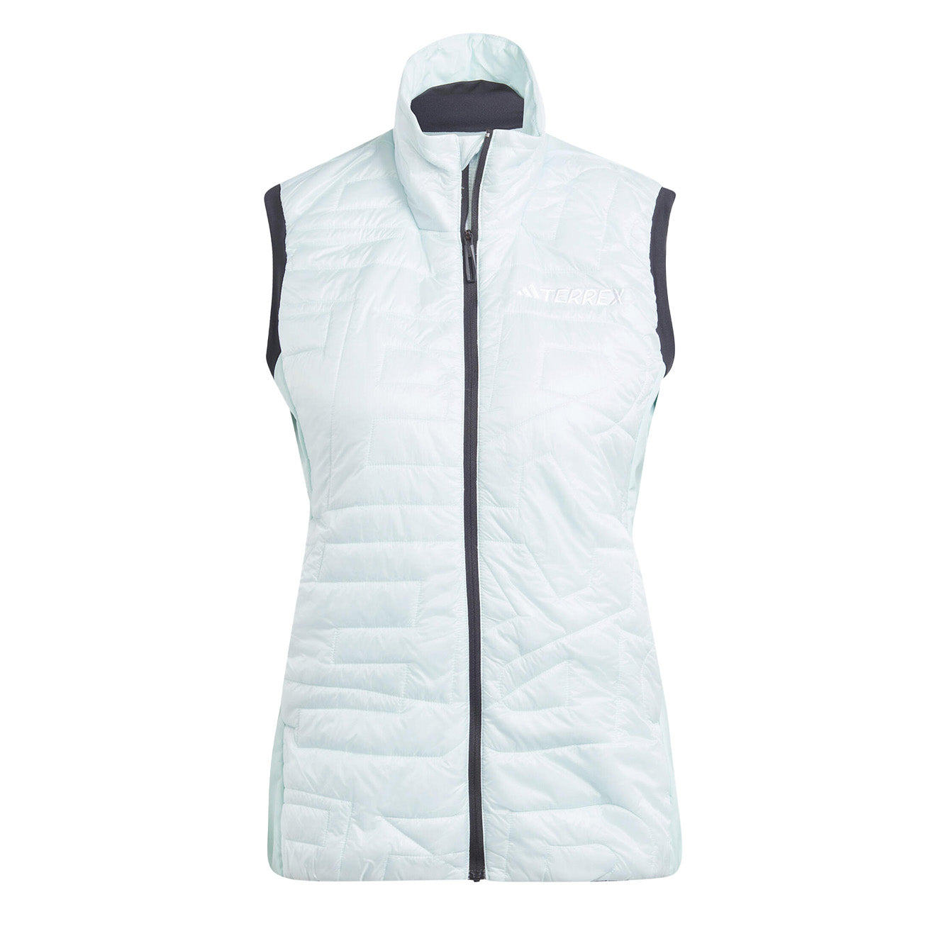 Adidas Terrex Womens Xperior Varilite Hybrid Vest Silver / Green - The Sporting Lodge