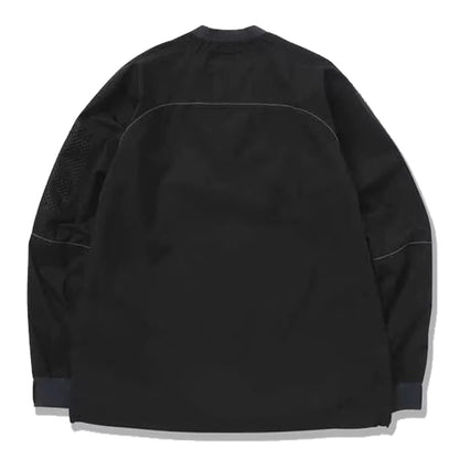 And Wander Breath Rip Pullover Jacket Black - The Sporting Lodge