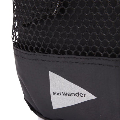 And Wander Ecopak Sholder Pouch Black