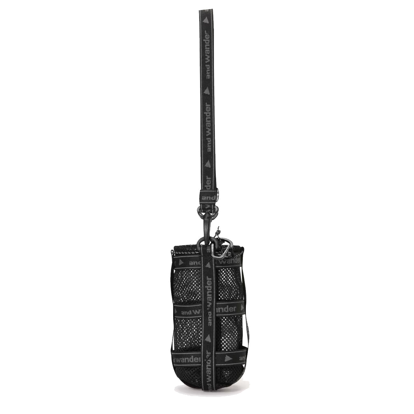 And Wander Jq Tape Bottle Holder Black - The Sporting Lodge