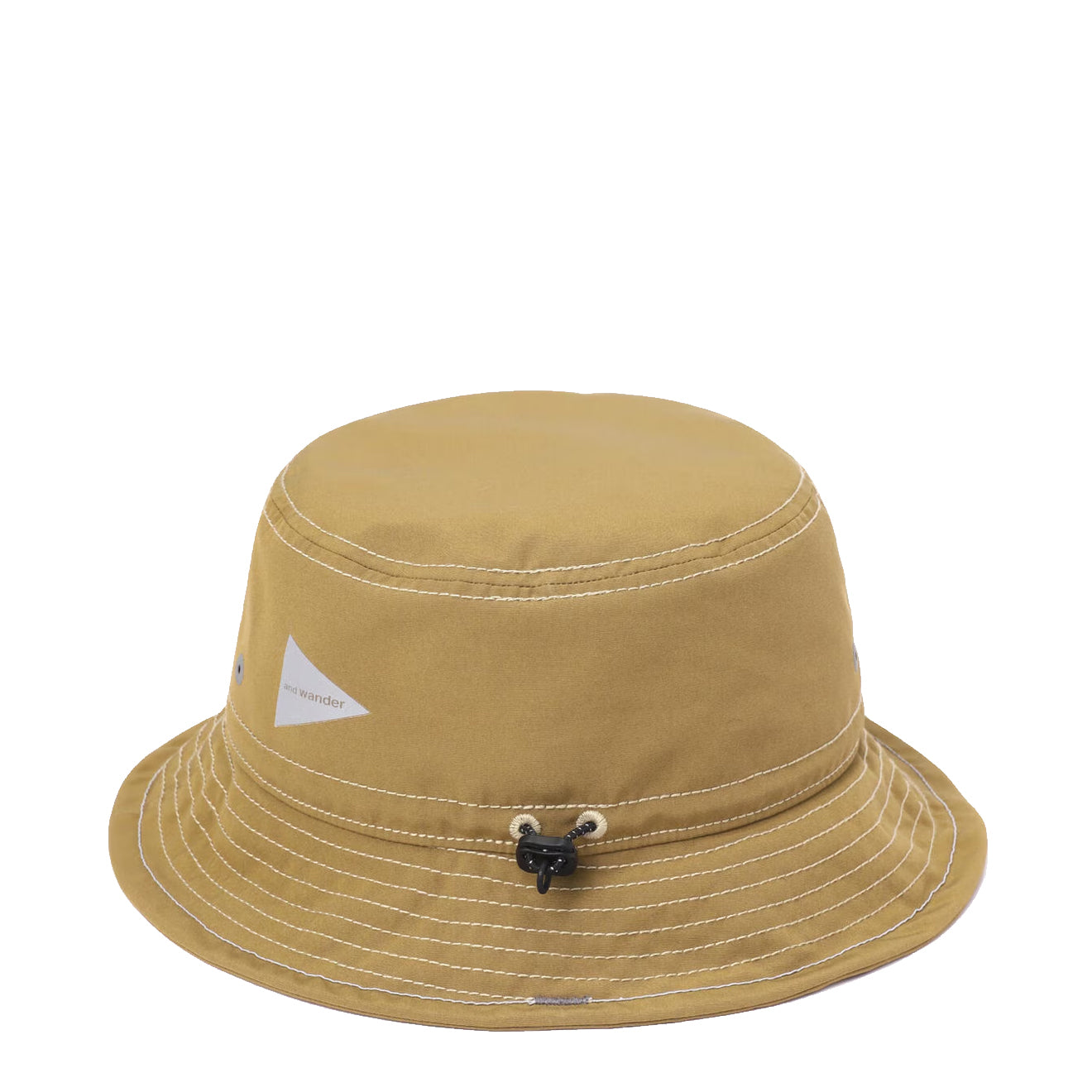 And Wander Pe/Co Hat Dark Beige - The Sporting Lodge