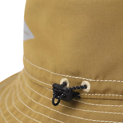 And Wander Pe/Co Hat Dark Beige - The Sporting Lodge