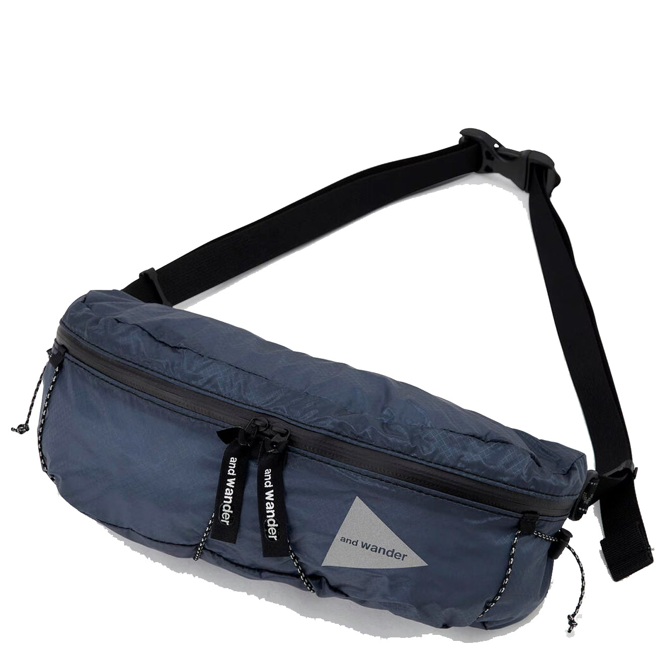 And Wander Sil Waist Bag Blue - The Sporting Lodge