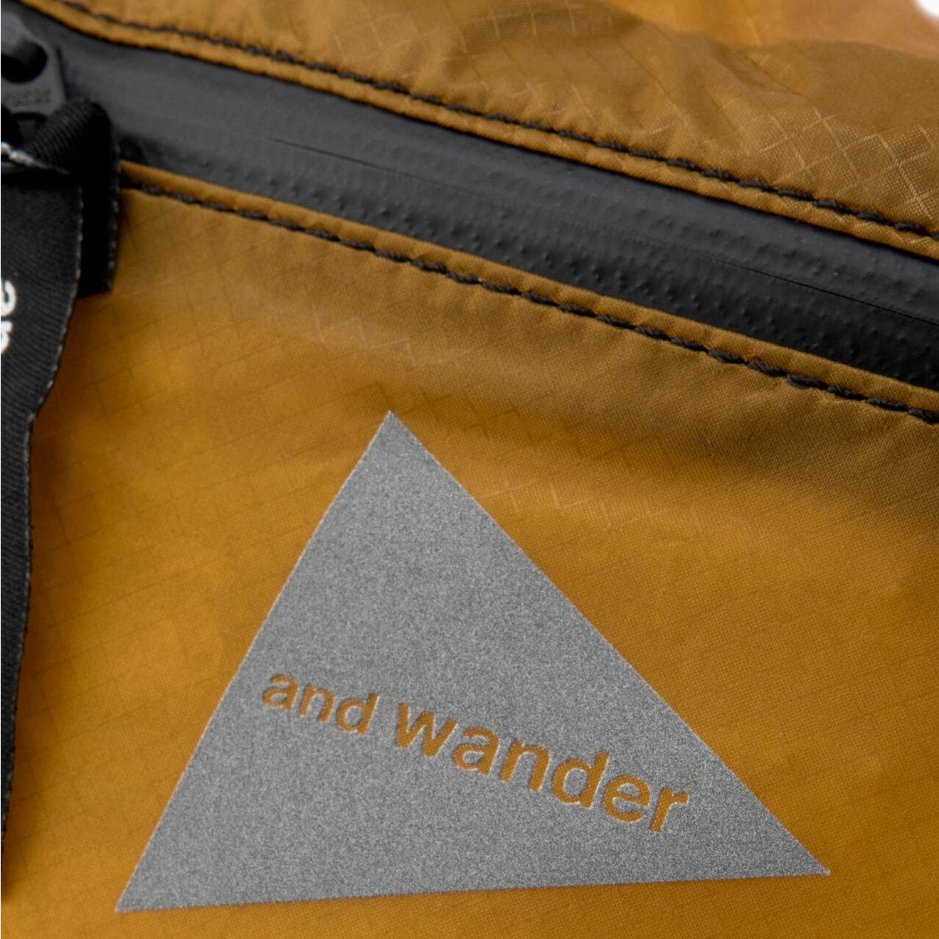 And Wander Sil Waist Bag Yellow - The Sporting Lodge